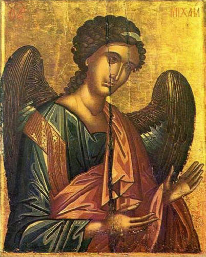 Архангел Михаил, икона от 16 в., манастира "Св. Катерина"